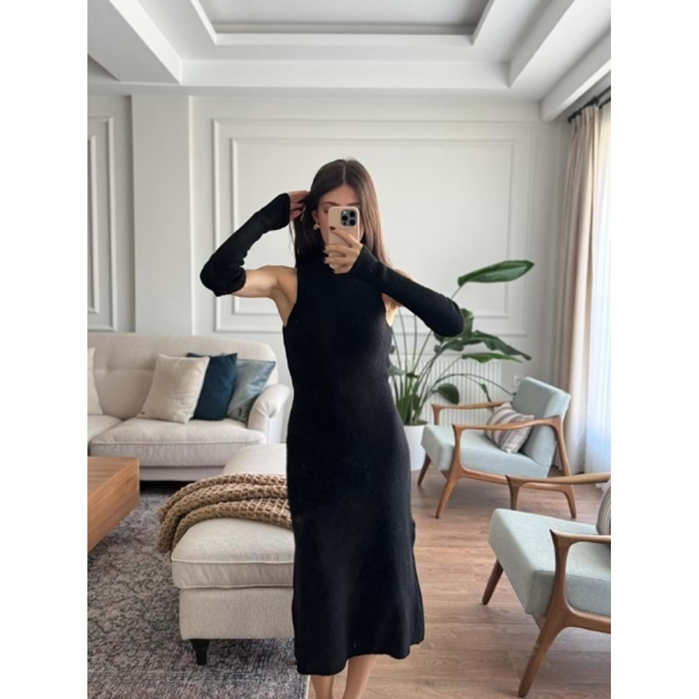 ELBİSE 1001 - QATRE - 25KEL1001 - SİYAH - STANDART