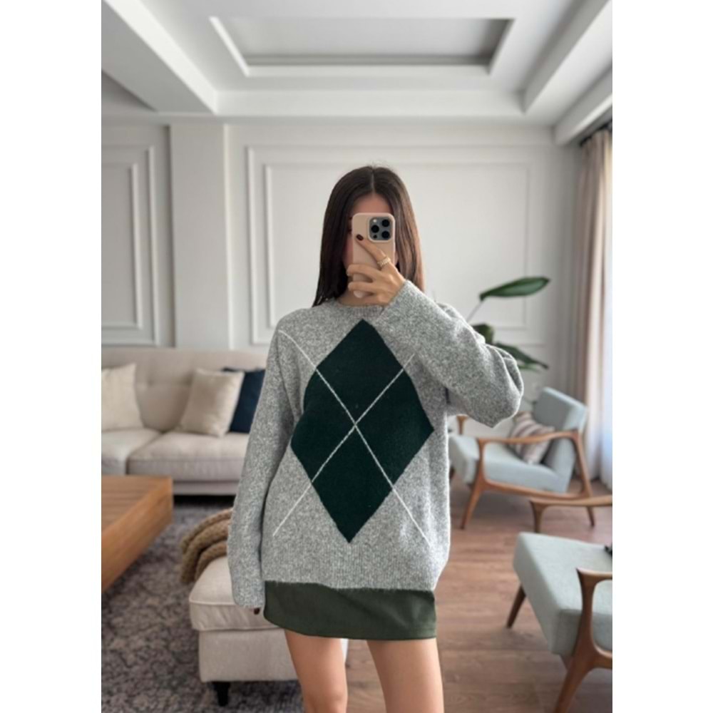 TRİKO 5048 - QATRE - 25KTR5048 - GRİ - STANDART