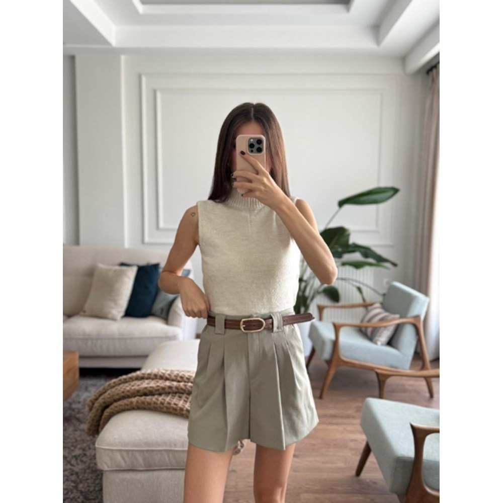 ŞORT 1663 - QATRE - 25KŞRT1663 - YEŞİL - S