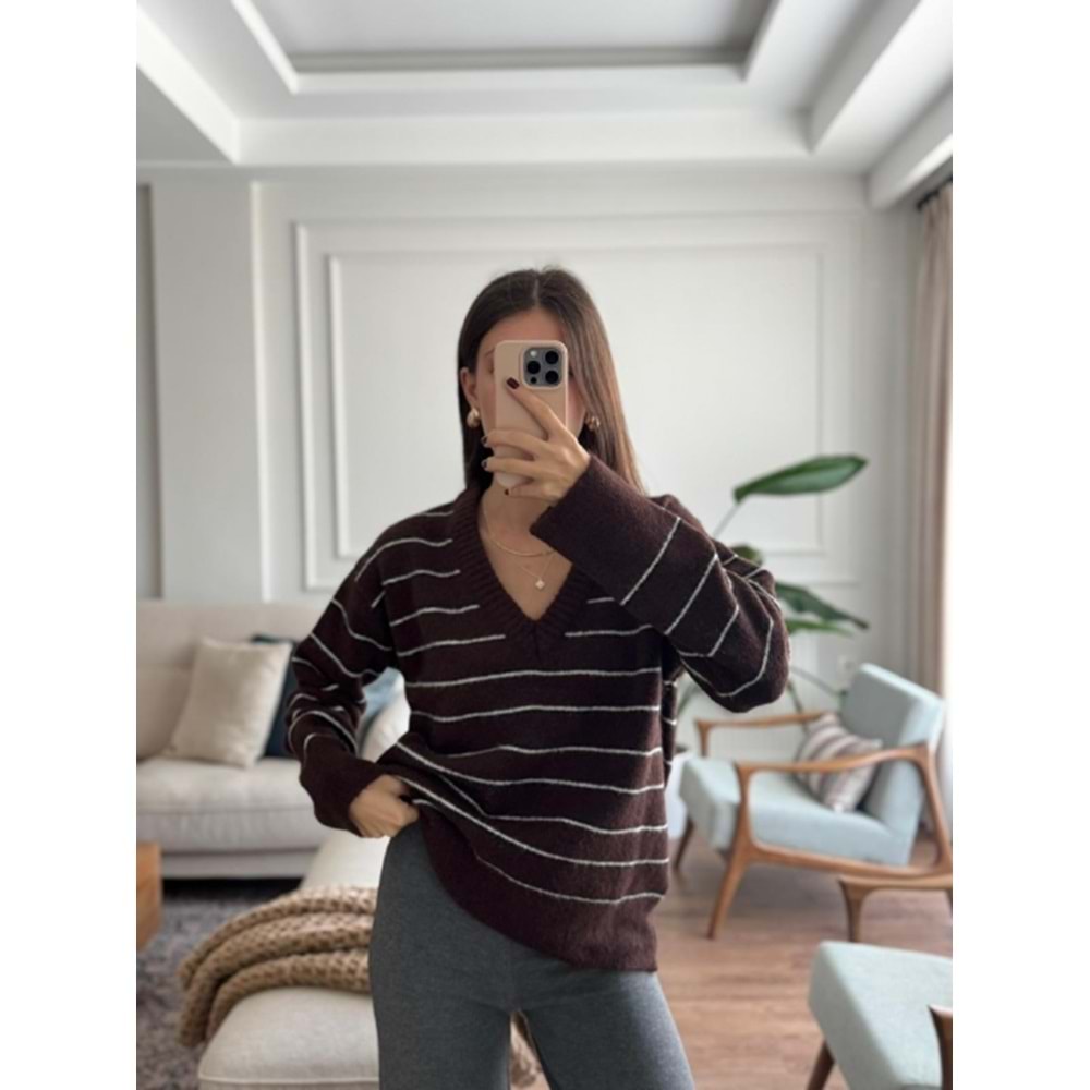 TRİKO 4969 - QATRE - 25KTR4969 - KAHVE - STANDART