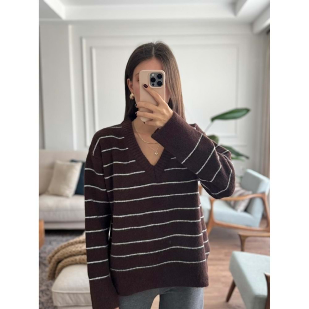 TRİKO 4969 - QATRE - 25KTR4969 - KAHVE - STANDART