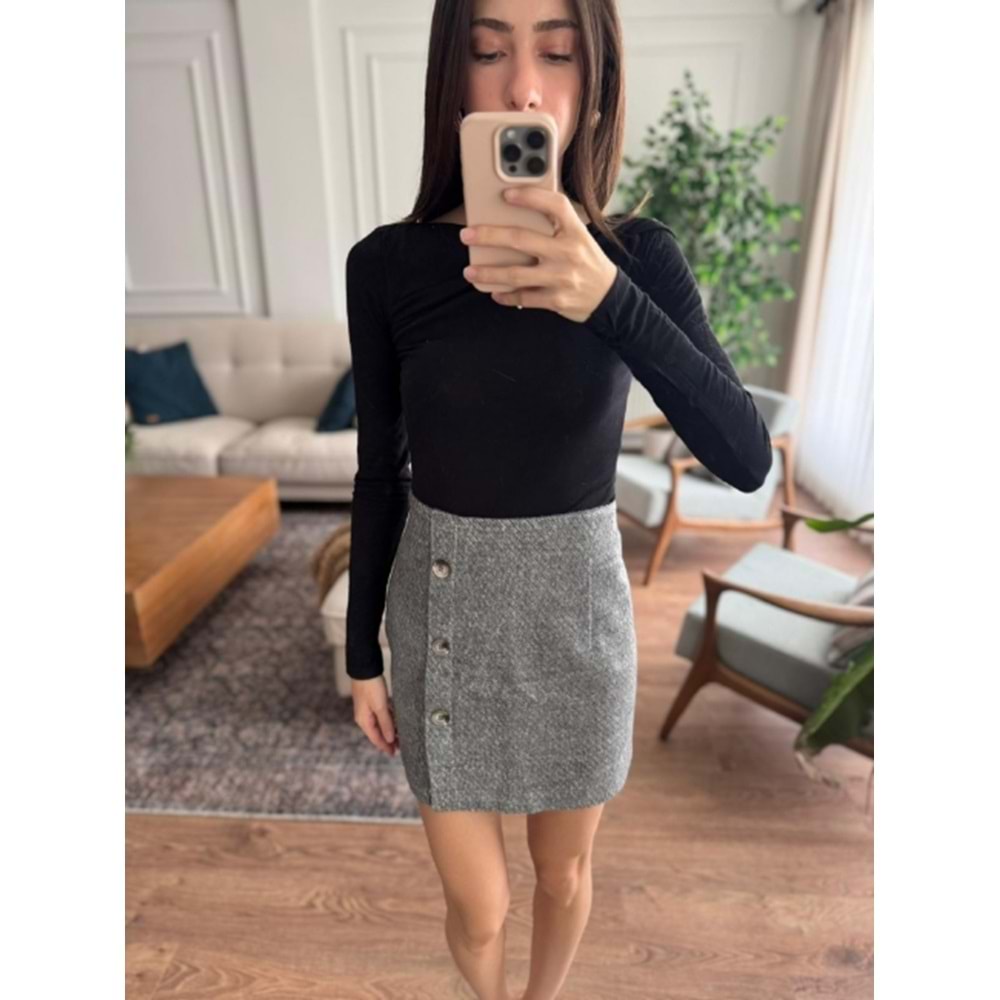 ETEK 3001 - QATRE - 25KET3001 - GRİ - L