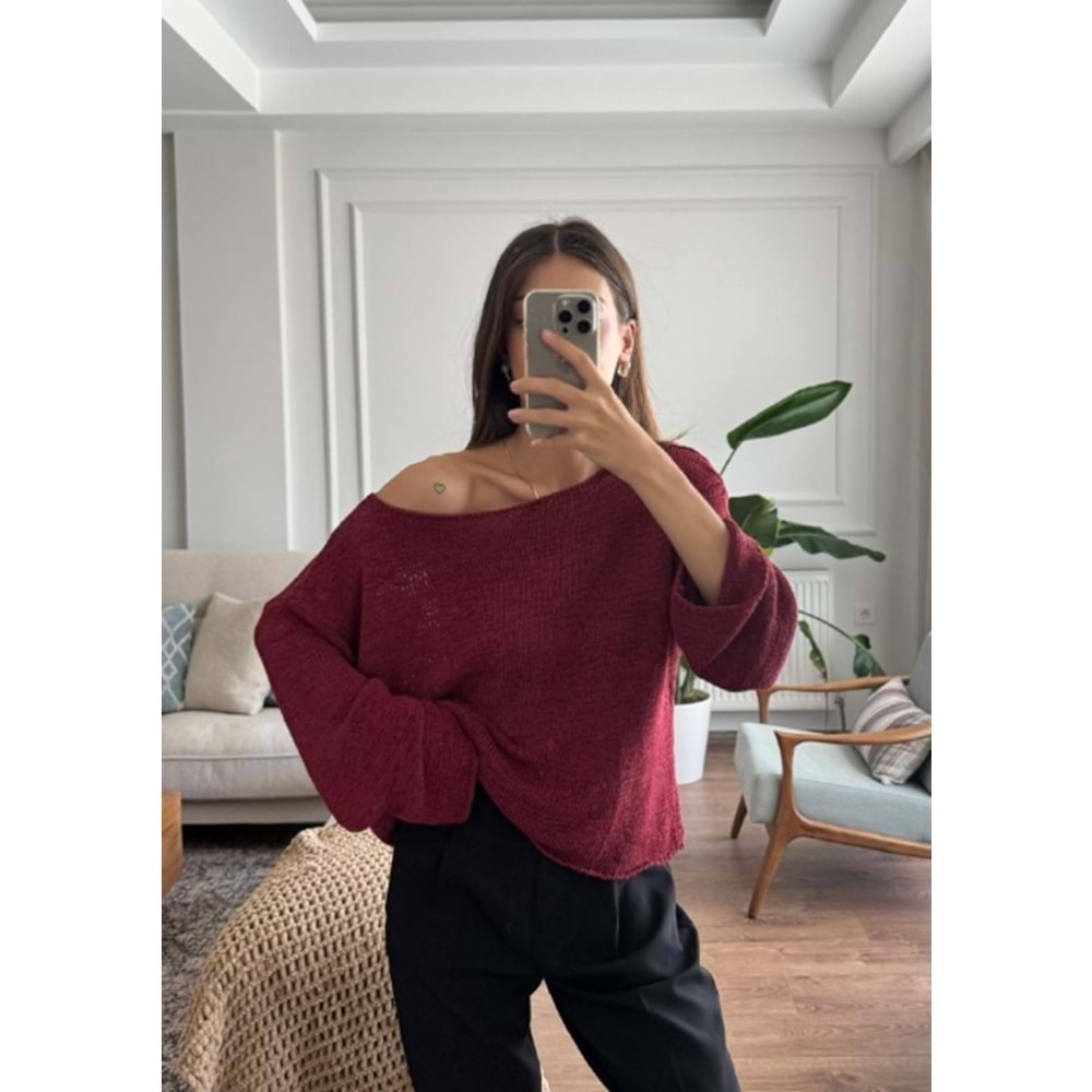 TRİKO 4455 - QATRE - 25KTR4455 - BORDO - STANDART