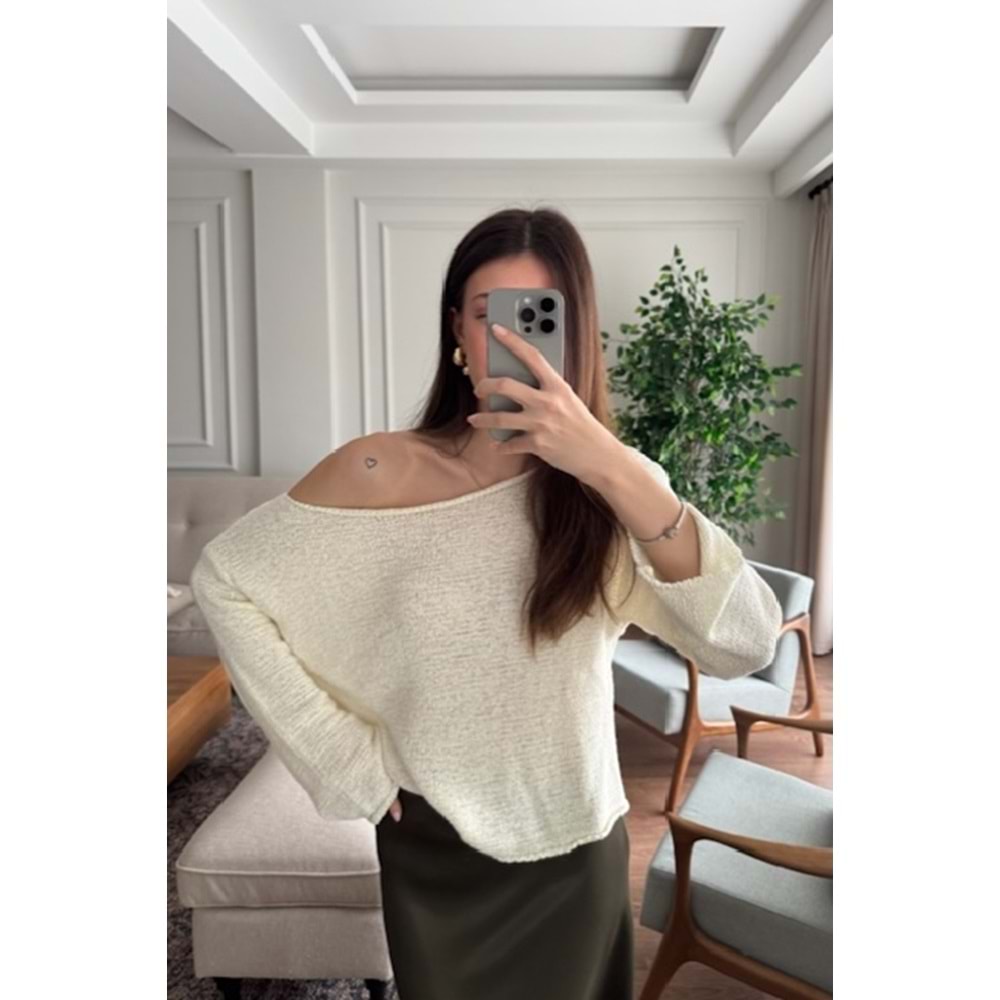 TRİKO 4455 - QATRE - 25KTR4455 - EKRU - STANDART