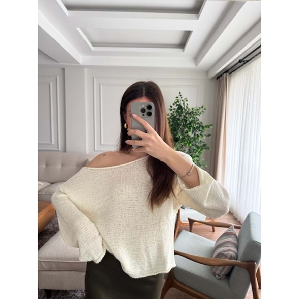 TRİKO 4455 - QATRE - 25KTR4455 - EKRU - STANDART