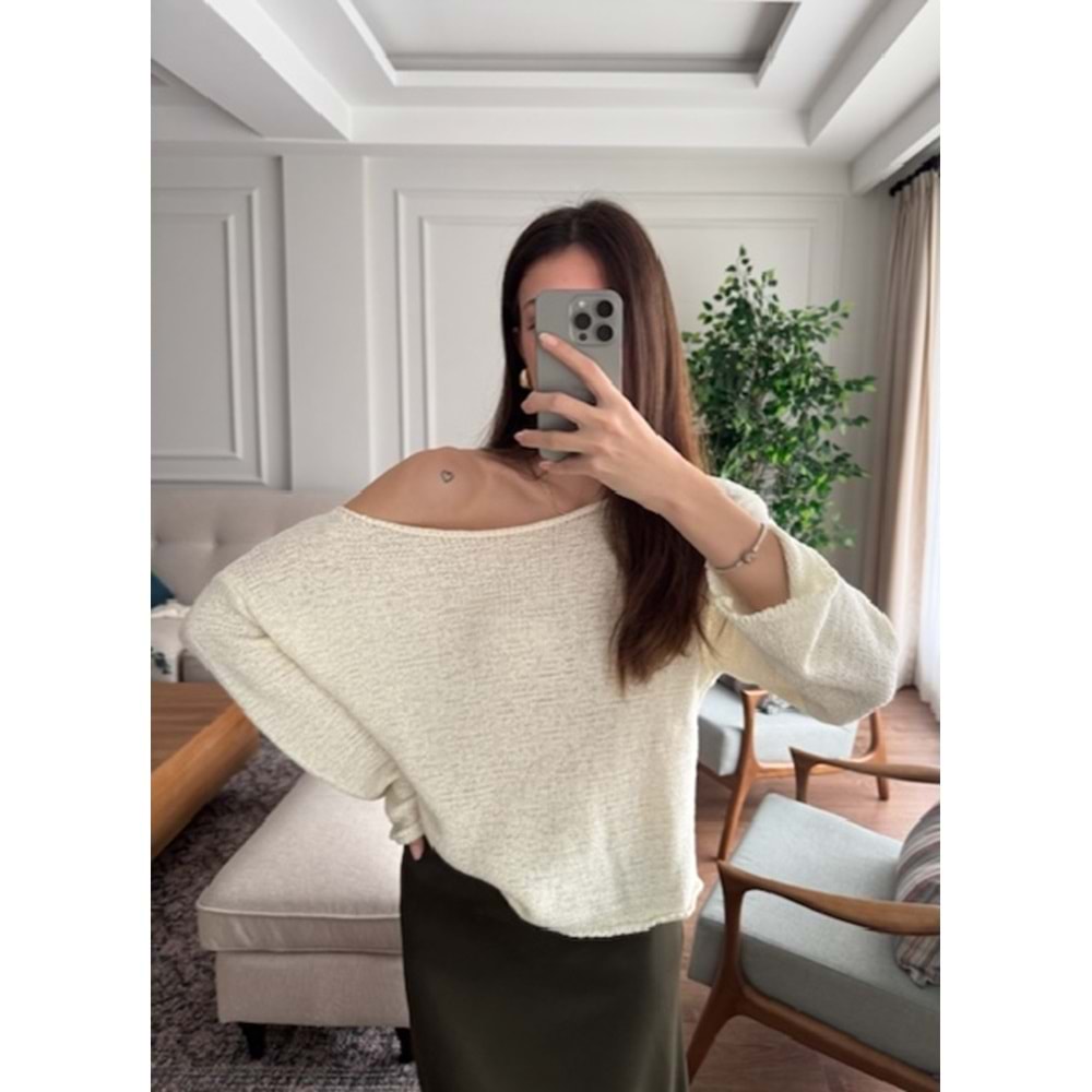 TRİKO 4455 - QATRE - 25KTR4455 - EKRU - STANDART