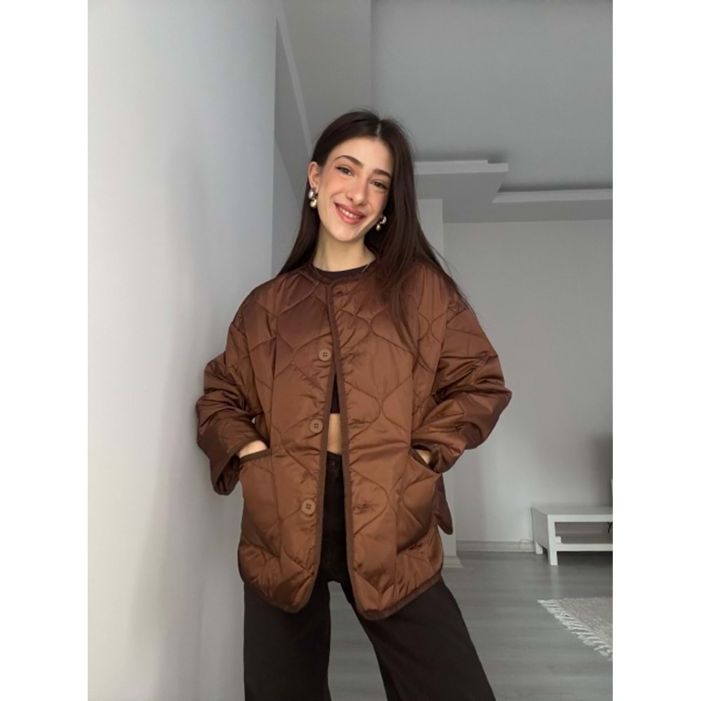 CEKET 9041 - QATRE - 25KCKT9041 - KAHVE - M