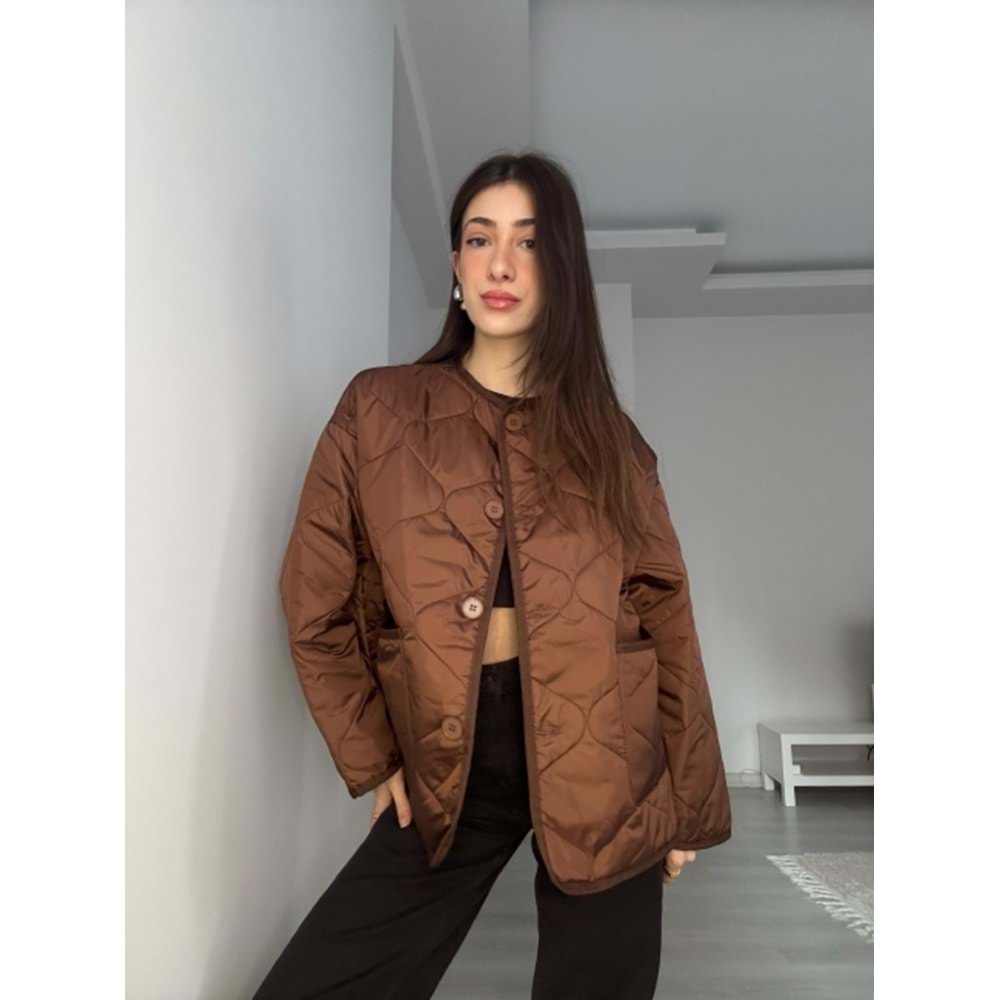 CEKET 9041 - QATRE - 25KCKT9041 - KAHVE - M