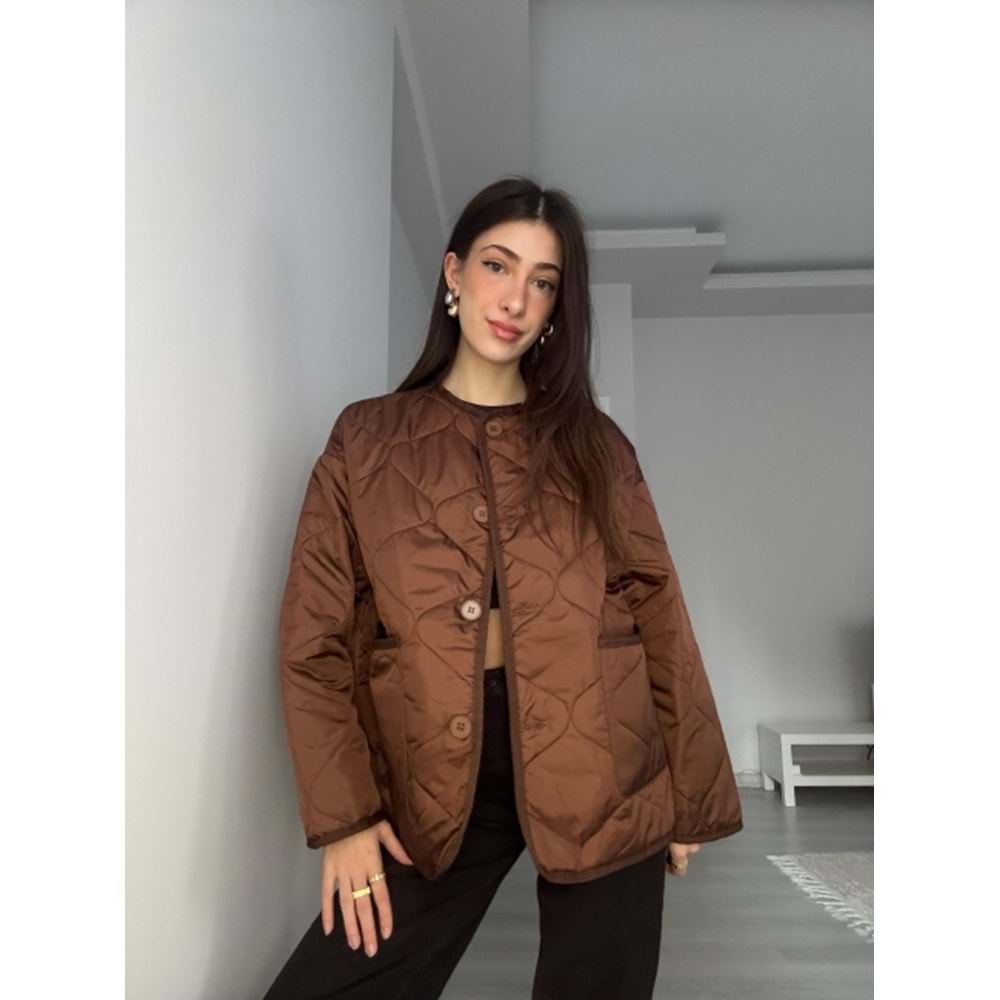 CEKET 9041 - QATRE - 25KCKT9041 - KAHVE - M