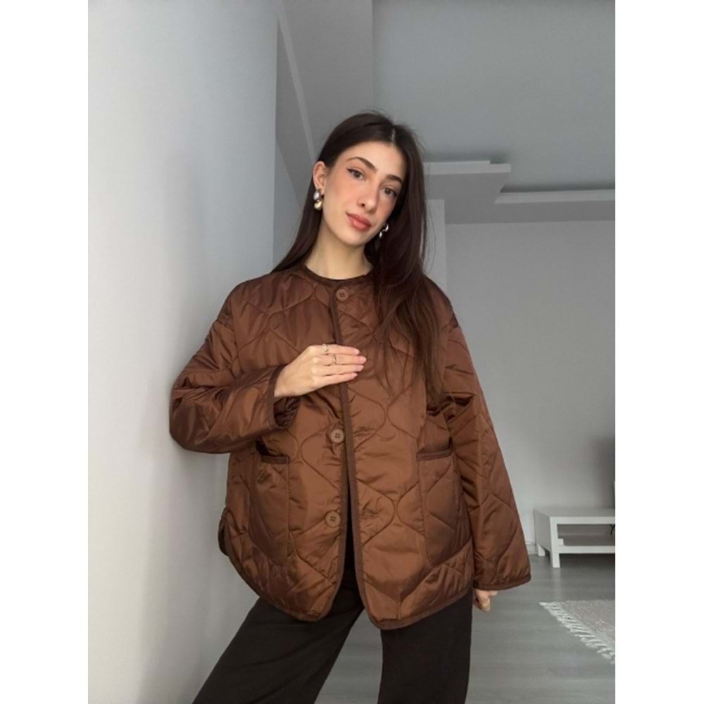 CEKET 9041 - QATRE - 25KCKT9041 - KAHVE - M