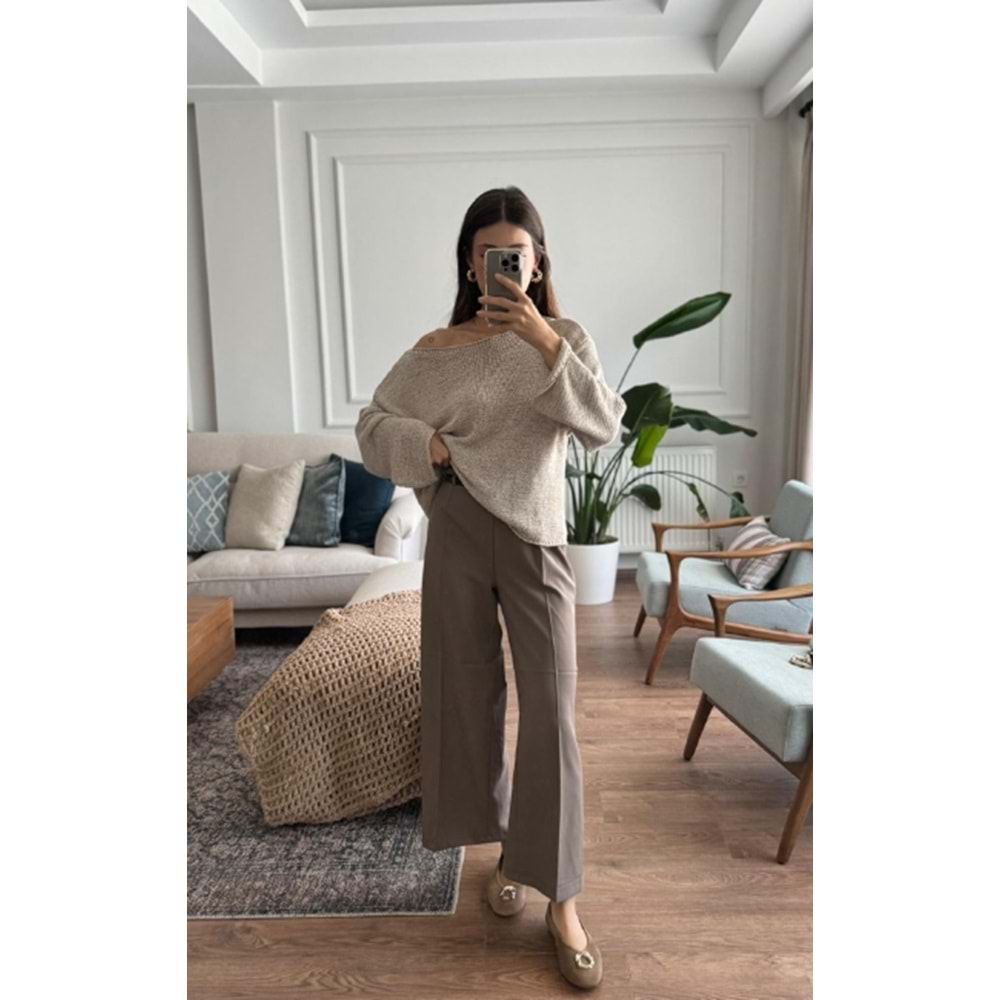 PANTOLON 8097 - QATRE - 25KPN8097 - KAHVE - M