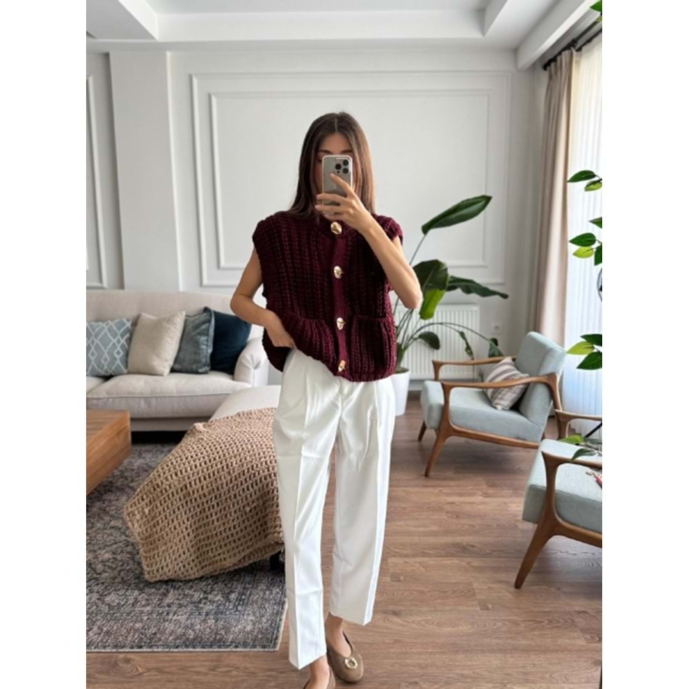 PANTOLON 0430 - QATRE - 25KPN0430 - EKRU - M