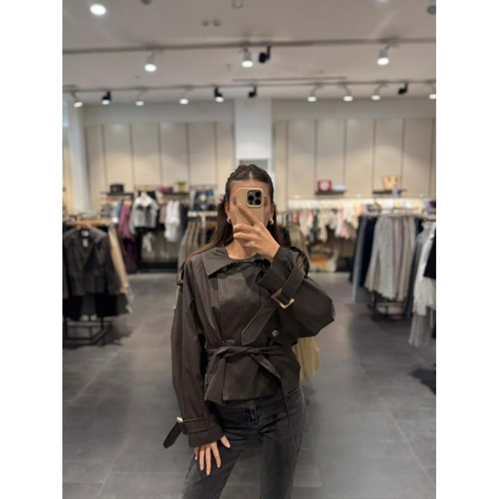 TRENÇKOT 6259 - QATRE - 25KTRÇ6259 - HAKİ - L