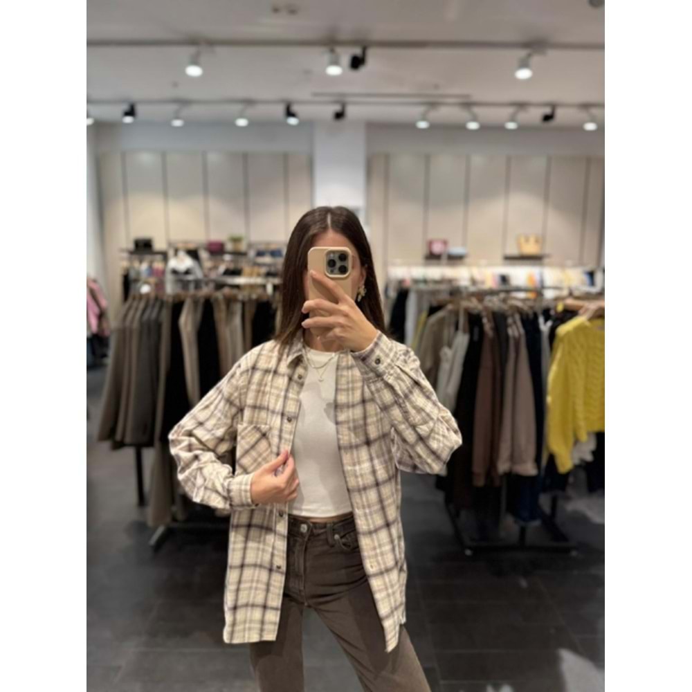 GÖMLEK 4705 - QATRE - 25KGM4705 - KREM - S