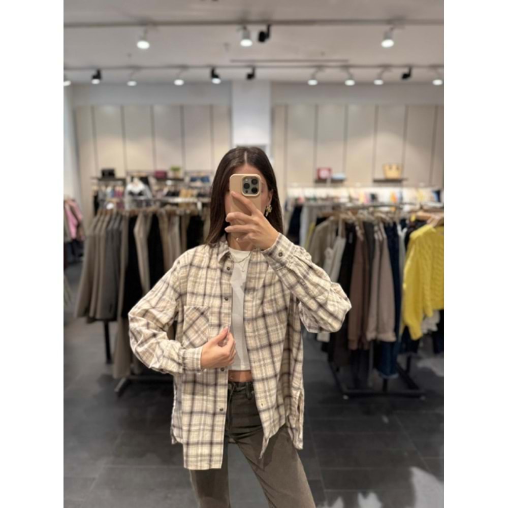 GÖMLEK 4705 - QATRE - 25KGM4705 - KREM - S