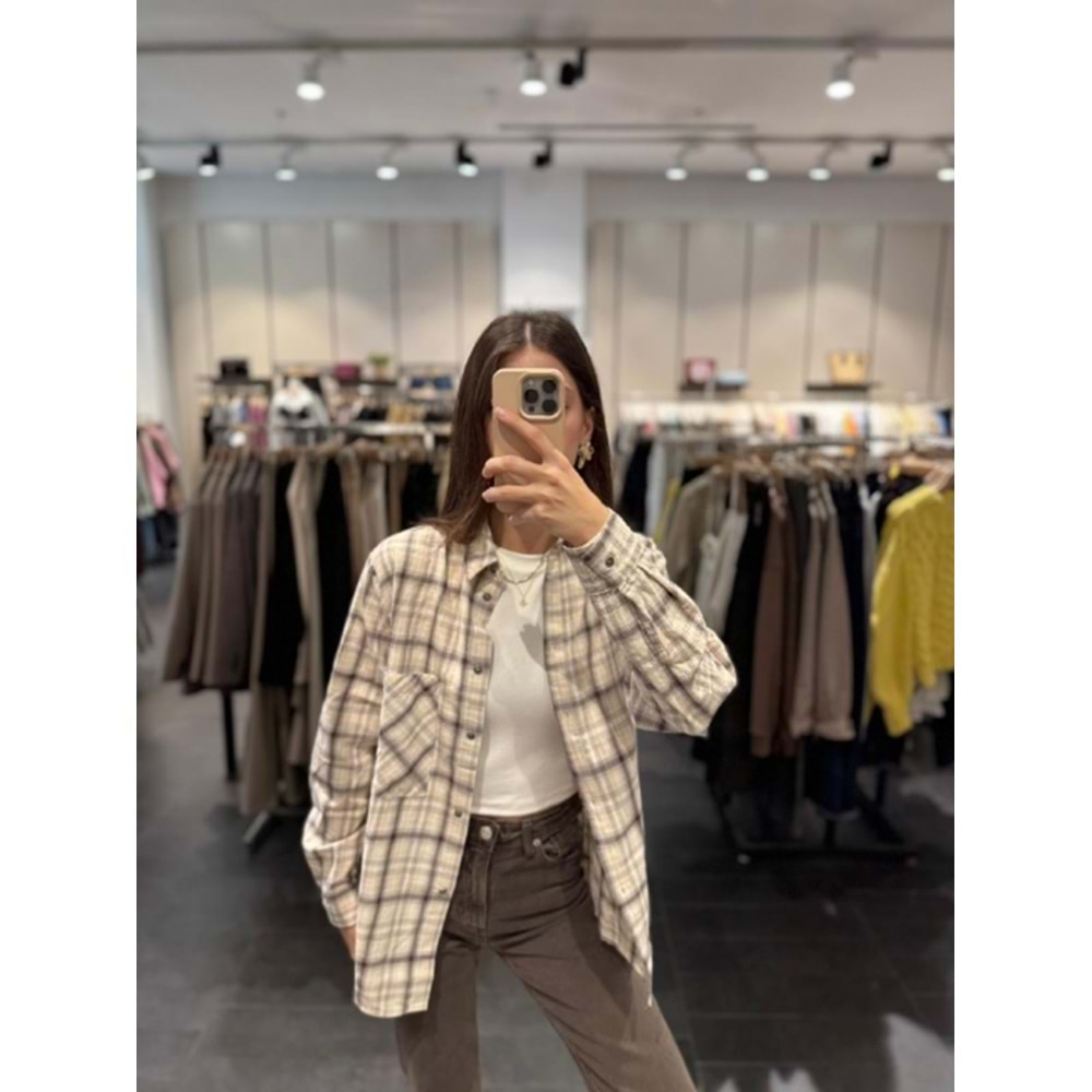 GÖMLEK 4705 - QATRE - 25KGM4705 - KREM - S