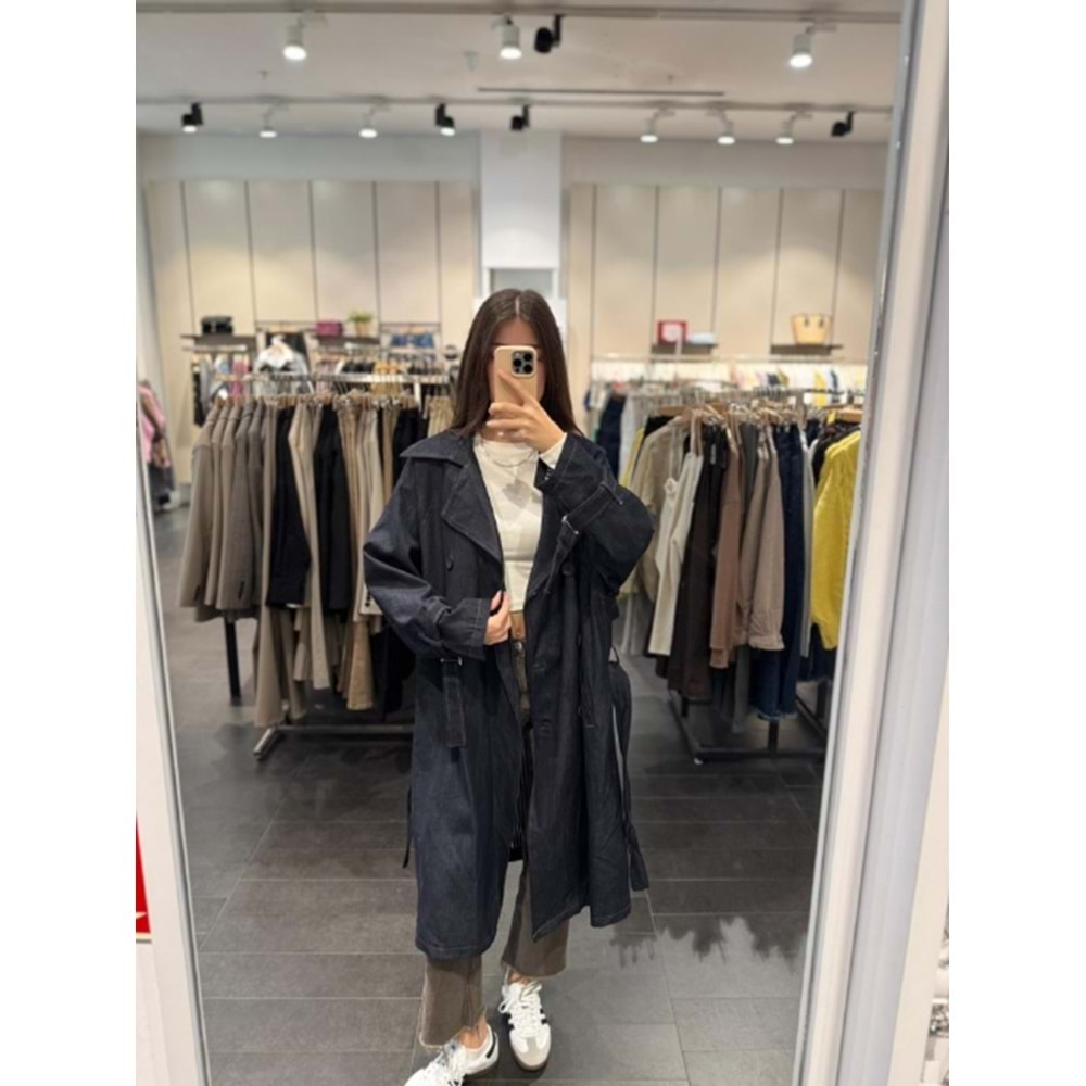 TRENÇKOT 4003 - QATRE - 25KTRÇ4003 - LACİVERT - STANDART