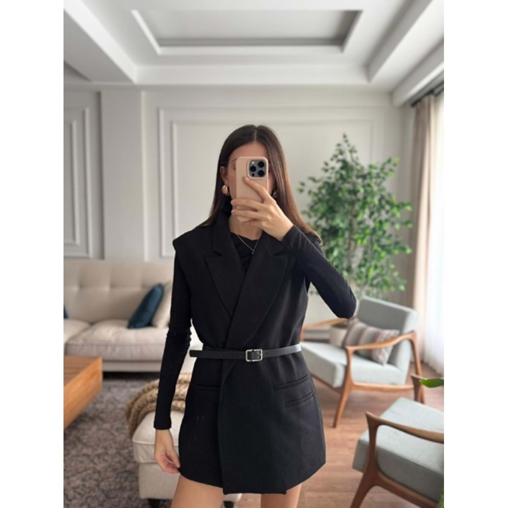 YELEK 6260 - QATRE - 25KYLK6260 - SİYAH - L