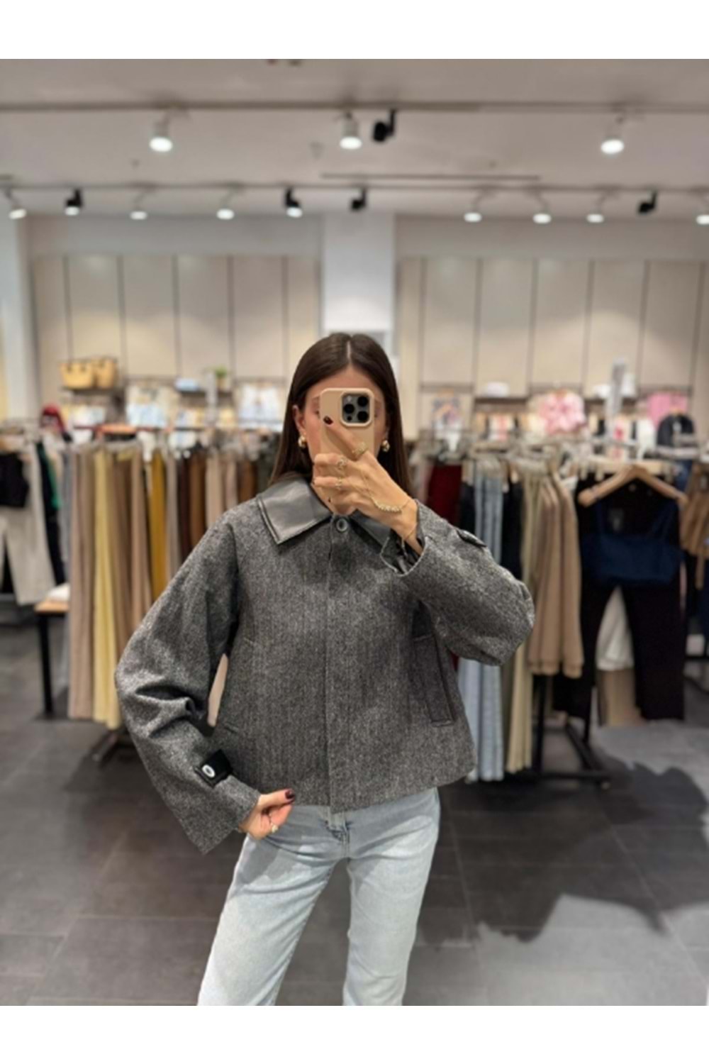 CEKET 6267 - QATRE - 25KCKT6267 - SİYAH