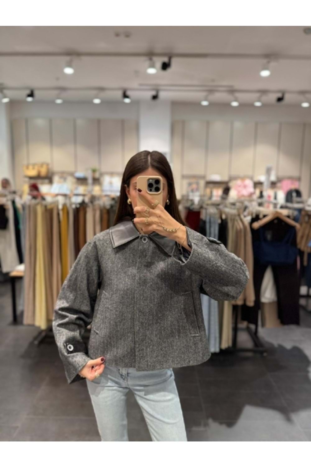 CEKET 6267 - QATRE - 25KCKT6267 - SİYAH