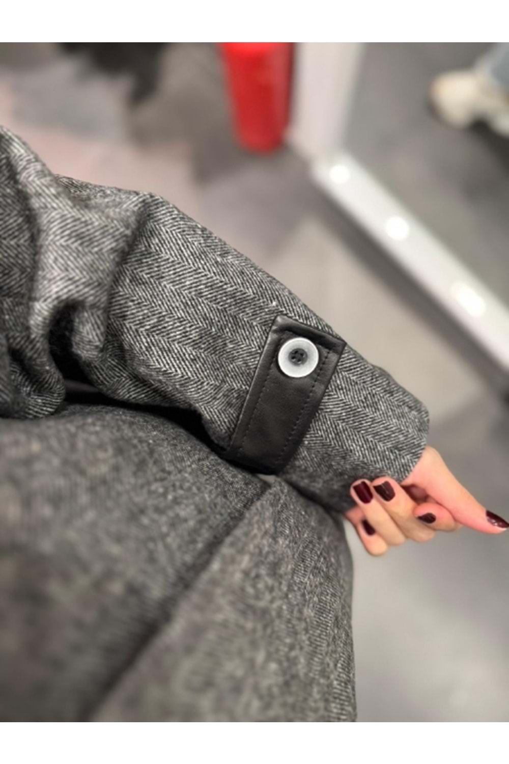 CEKET 6267 - QATRE - 25KCKT6267 - SİYAH