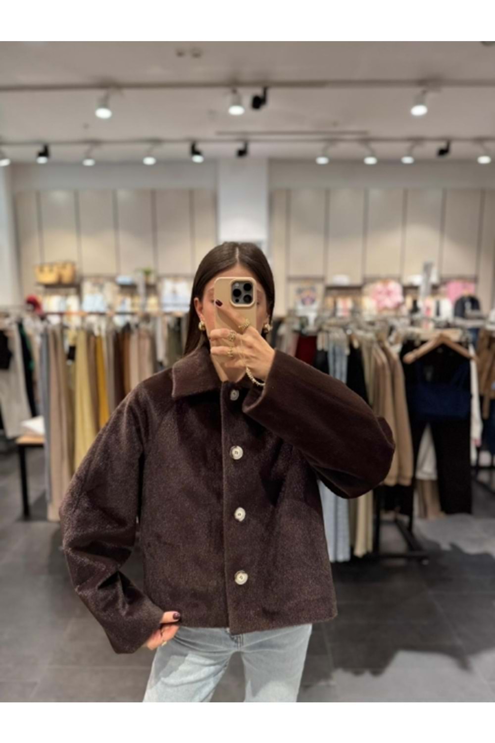 CEKET 6273 - QATRE - 25KCKT6273 - KAHVE