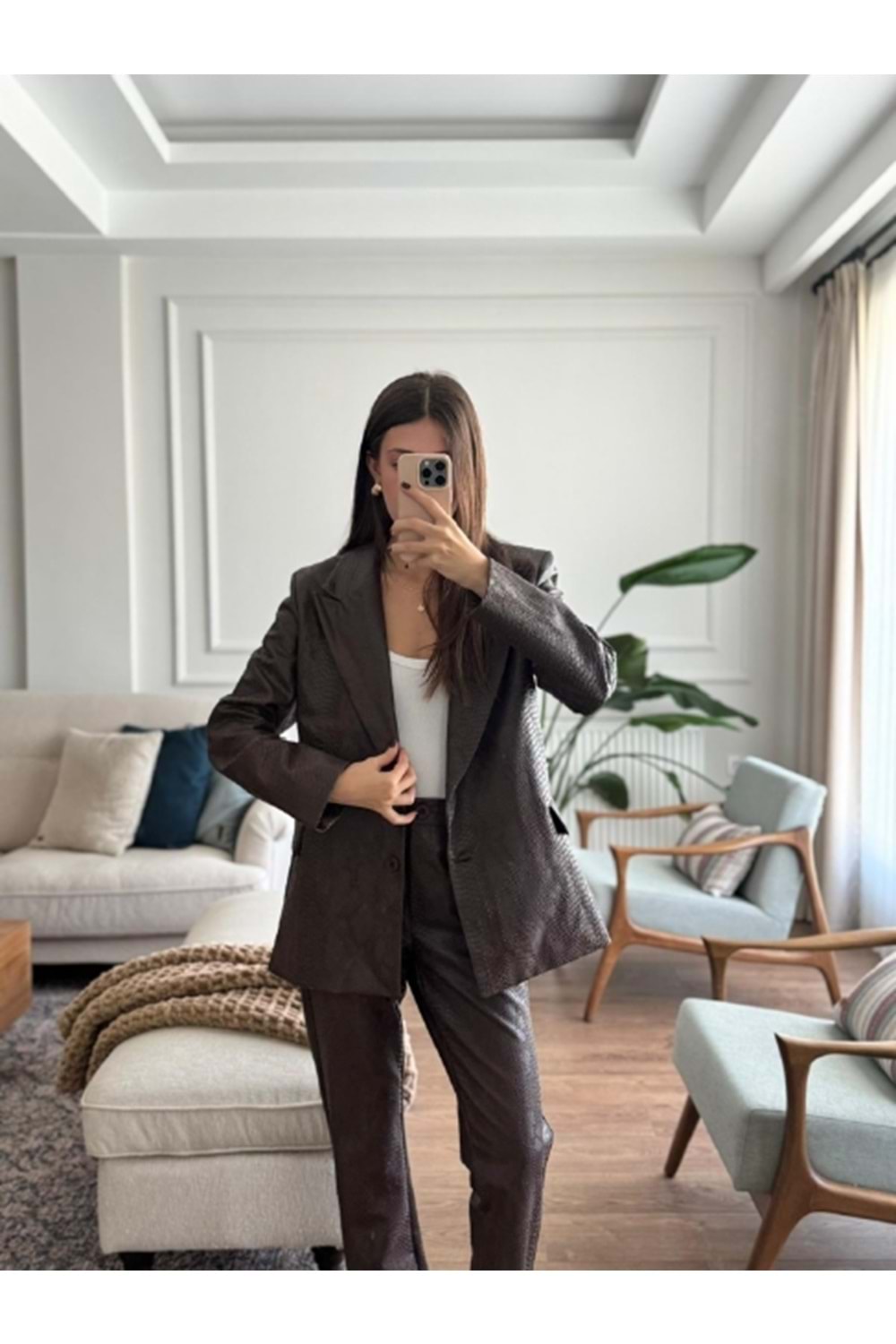 PANTOLON 1340 - QATRE - 25KPN1340 - KAHVE