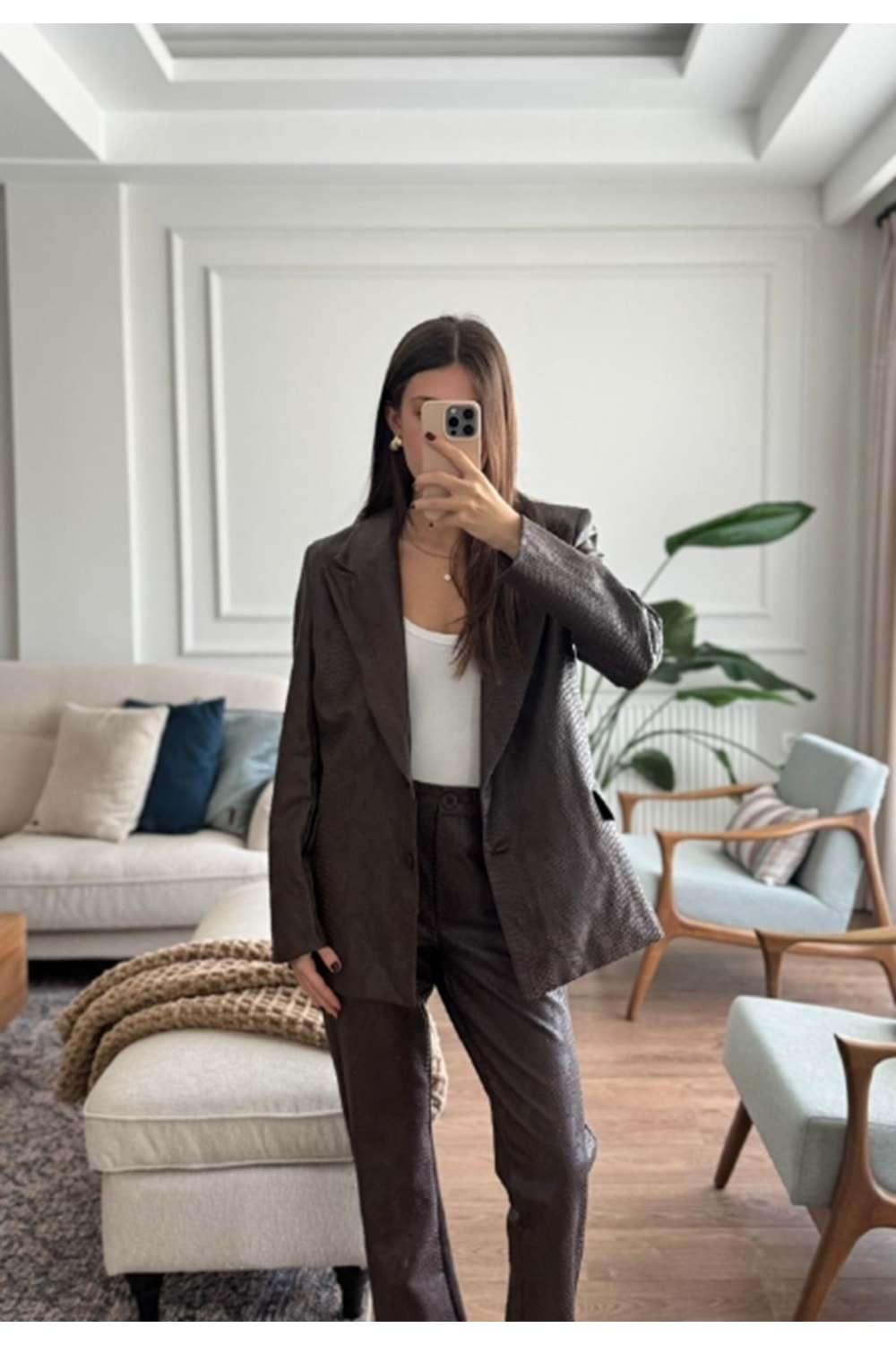 PANTOLON 1340 - QATRE - 25KPN1340 - KAHVE