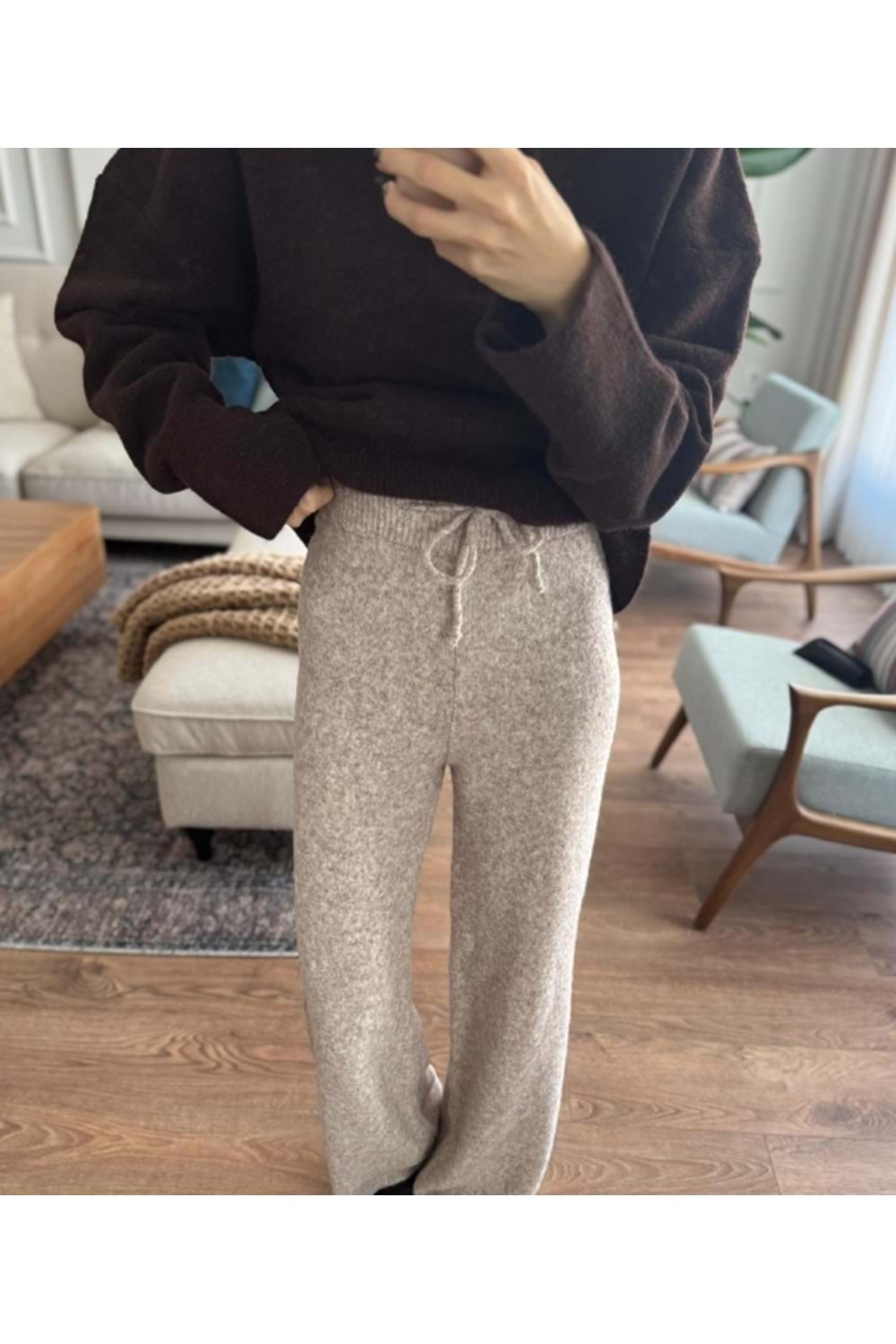 PANTOLON 5051 - QATRE - 25KPN5051 - TAŞ