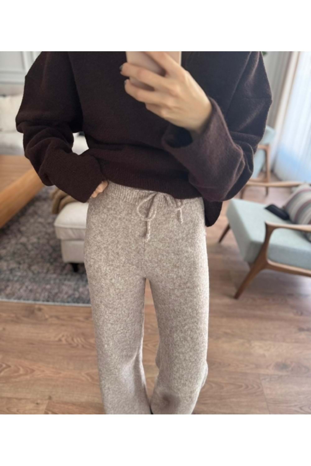 PANTOLON 5051 - QATRE - 25KPN5051 - TAŞ