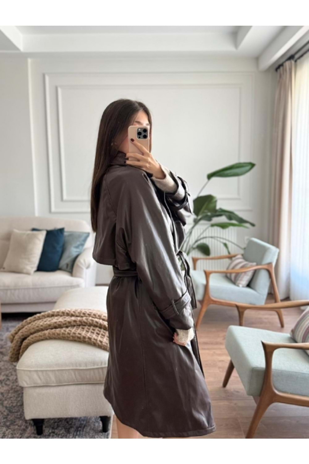 TRENÇKOT 4002 - QATRE - 25KTRÇ4002 - KAHVE