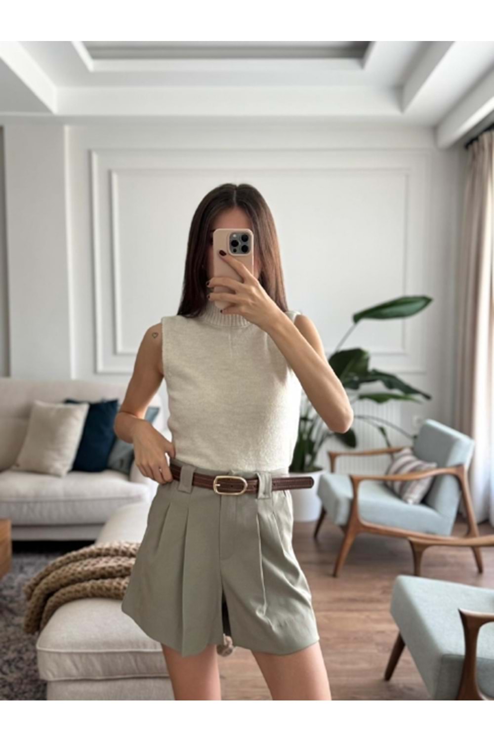 ŞORT 1663 - QATRE - 25KŞRT1663 - YEŞİL