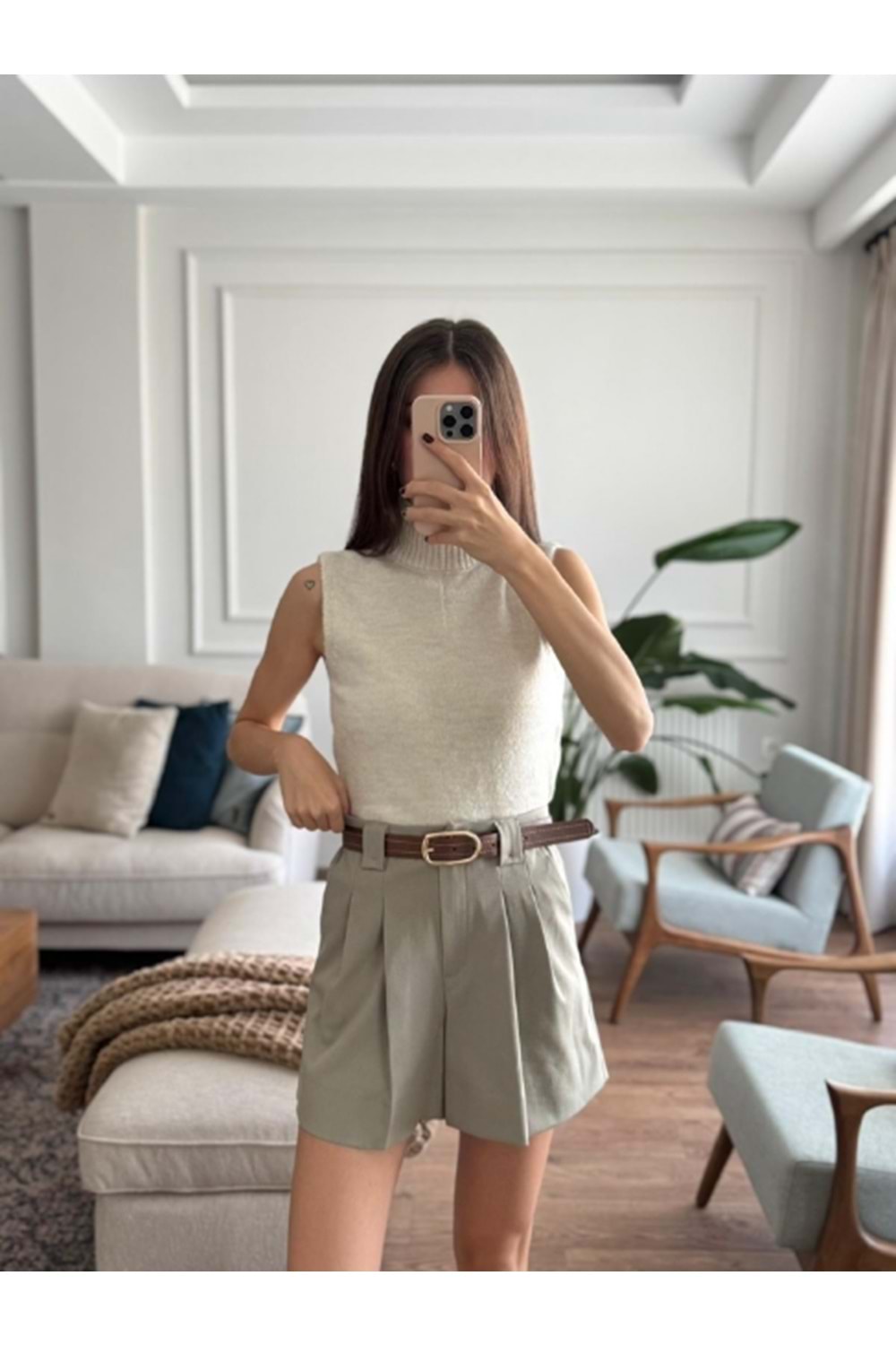 ŞORT 1663 - QATRE - 25KŞRT1663 - YEŞİL