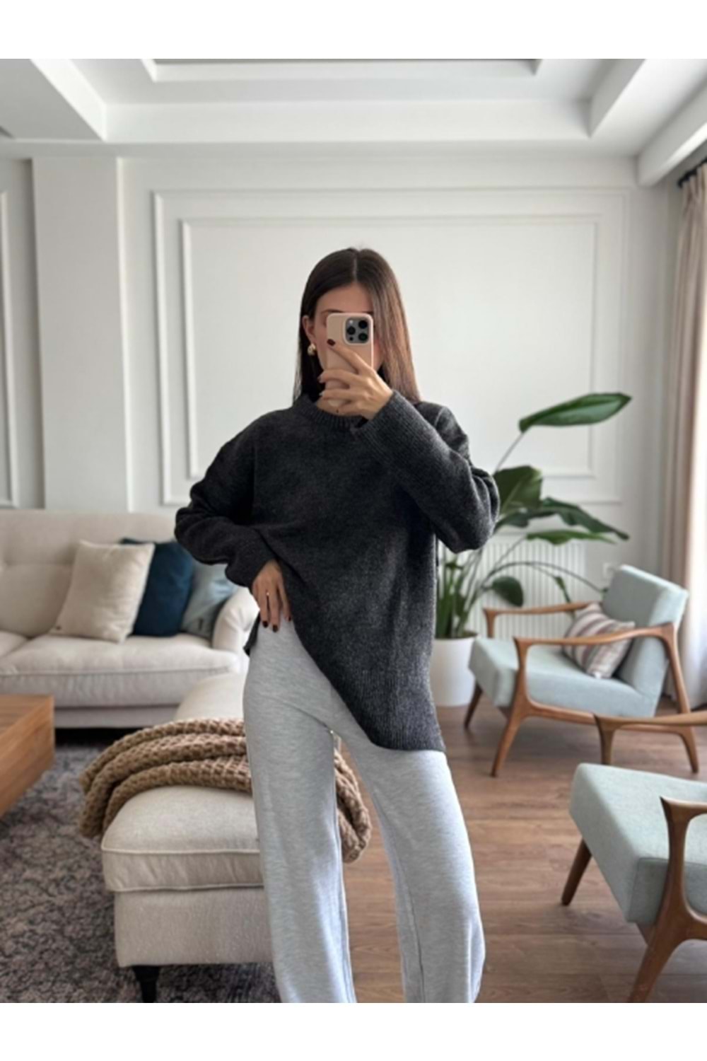 PANTOLON 3670 - QATRE - 25KPN3670 - GRİ