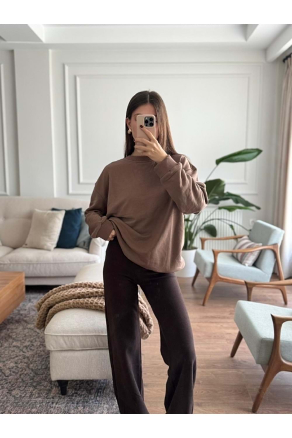 PANTOLON 3670 - QATRE - 25KPN3670 - KAHVE