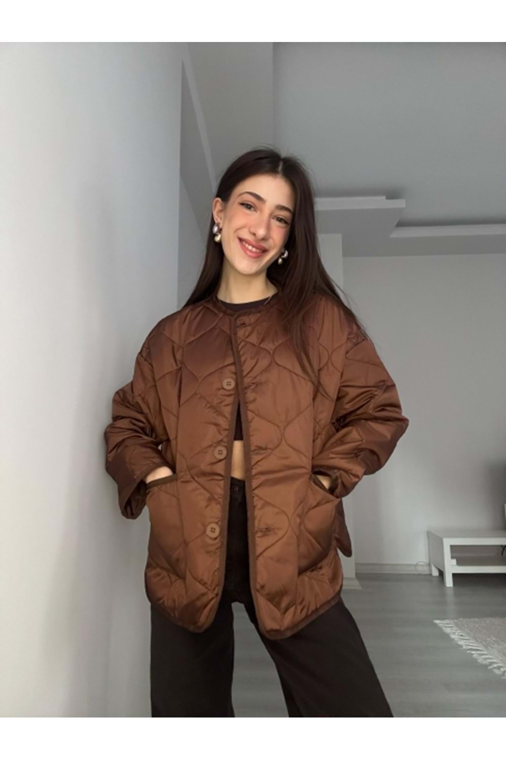 CEKET 9041 - QATRE - 25KCKT9041 - KAHVE