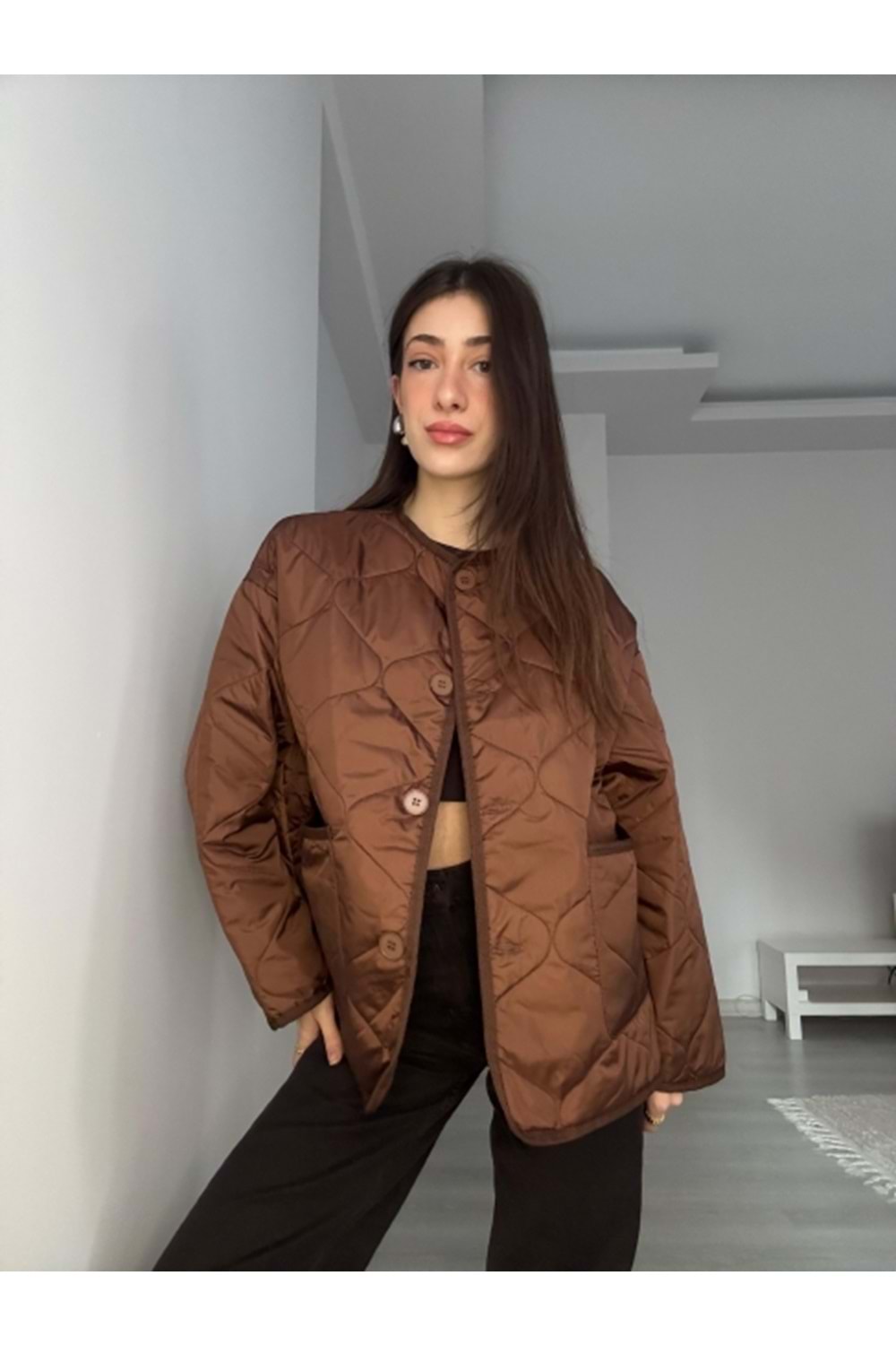 CEKET 9041 - QATRE - 25KCKT9041 - KAHVE