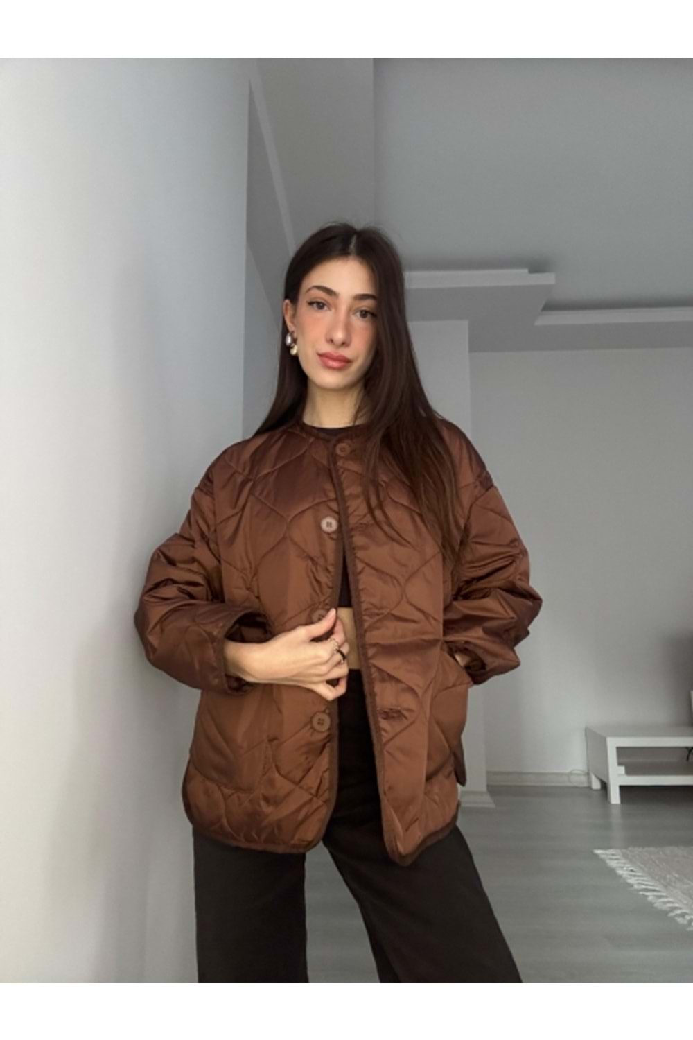 CEKET 9041 - QATRE - 25KCKT9041 - KAHVE