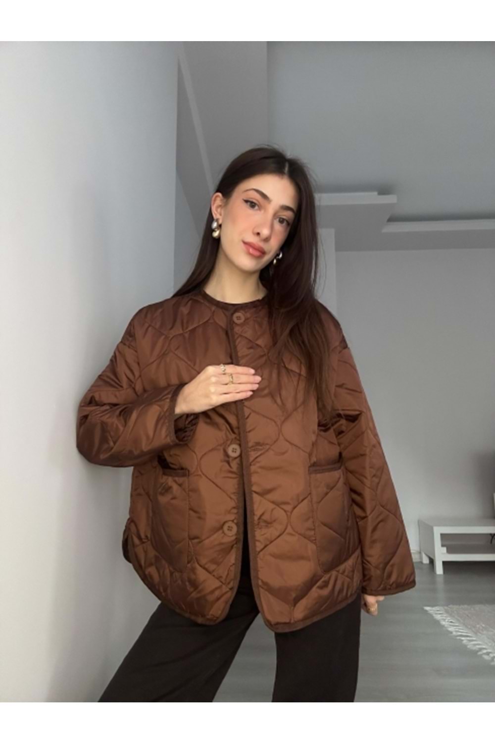 CEKET 9041 - QATRE - 25KCKT9041 - KAHVE