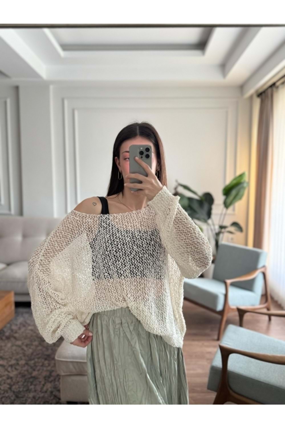 TRİKO 4412 - QATRE - 26YTR4412 - EKRU