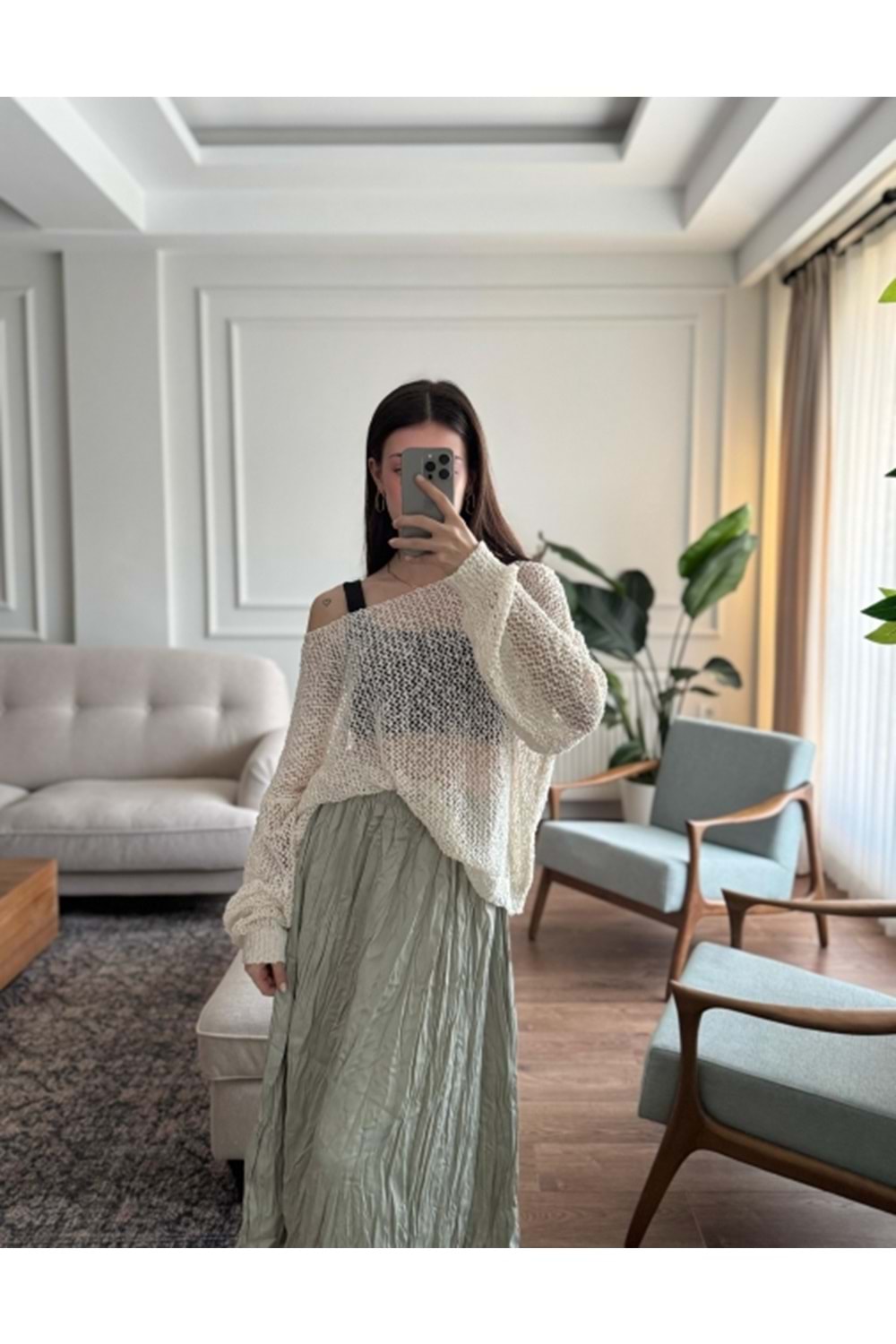 TRİKO 4412 - QATRE - 26YTR4412 - EKRU