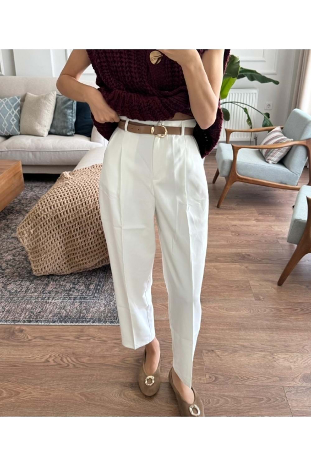 PANTOLON 0430 - QATRE - 25KPN0430 - EKRU