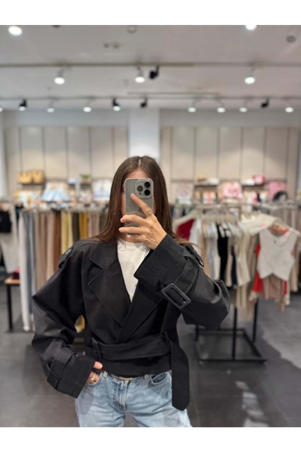 TRENÇKOT 6259 - QATRE - 25KTRÇ6259 - SİYAH