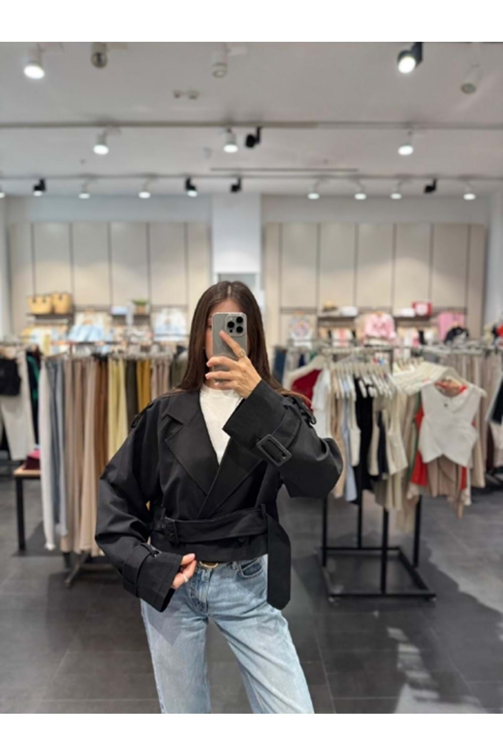 TRENÇKOT 6259 - QATRE - 25KTRÇ6259 - SİYAH