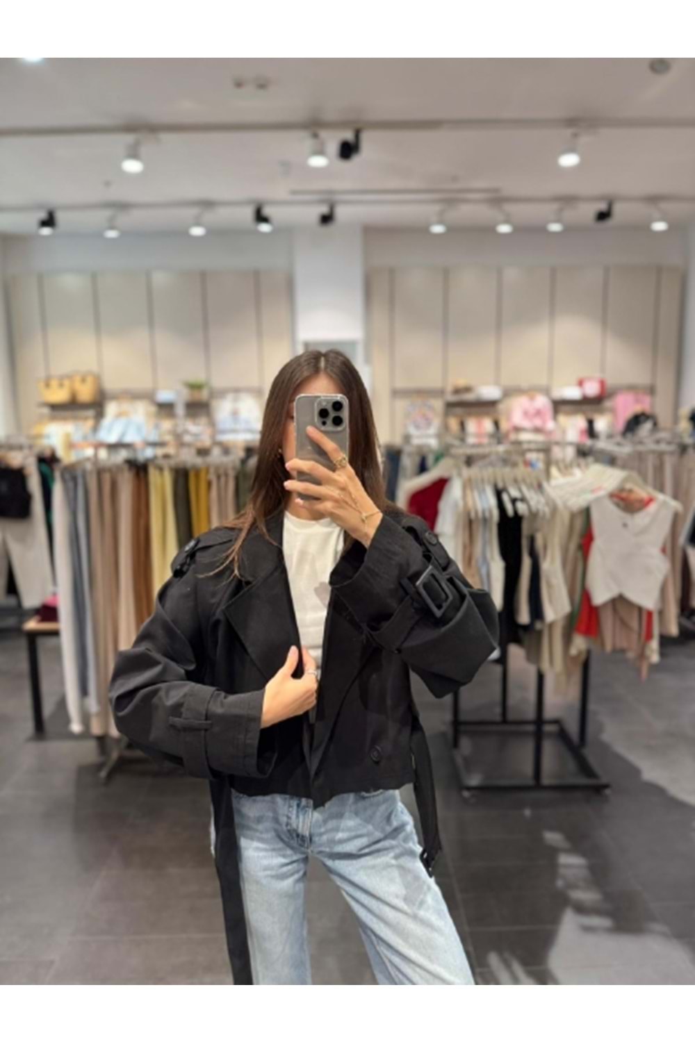 TRENÇKOT 6259 - QATRE - 25KTRÇ6259 - SİYAH