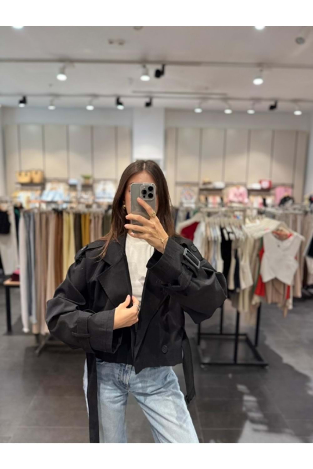 TRENÇKOT 6259 - QATRE - 25KTRÇ6259 - SİYAH