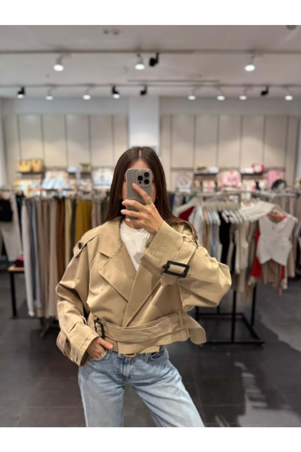 TRENÇKOT 6259 - QATRE - 25KTRÇ6259 - VİZON