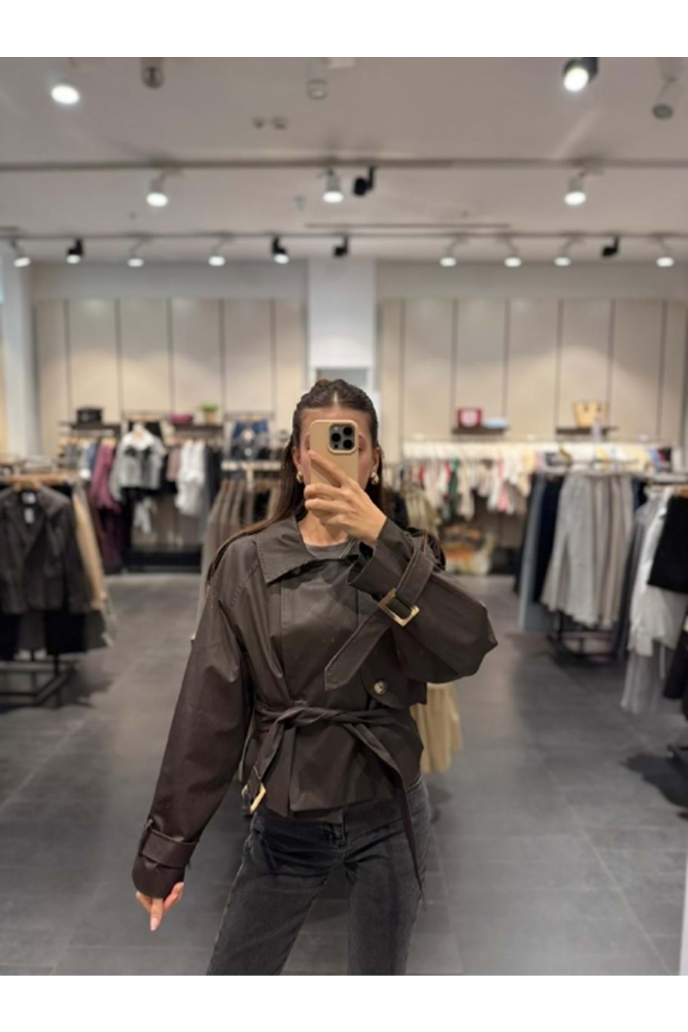 TRENÇKOT 6259 - QATRE - 25KTRÇ6259 - HAKİ