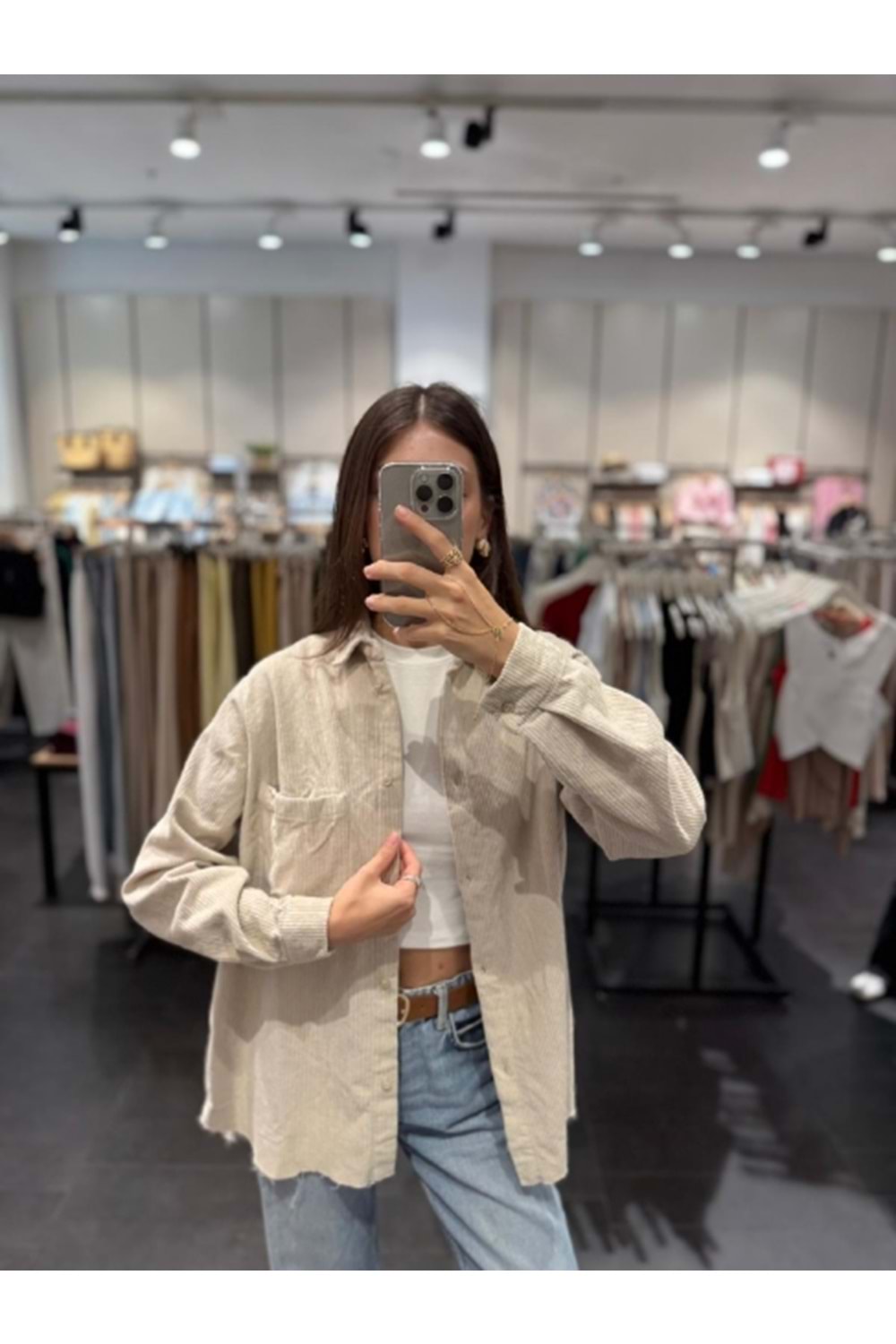 GÖMLEK 4699 - QATRE - 25KGM4699 - BEJ