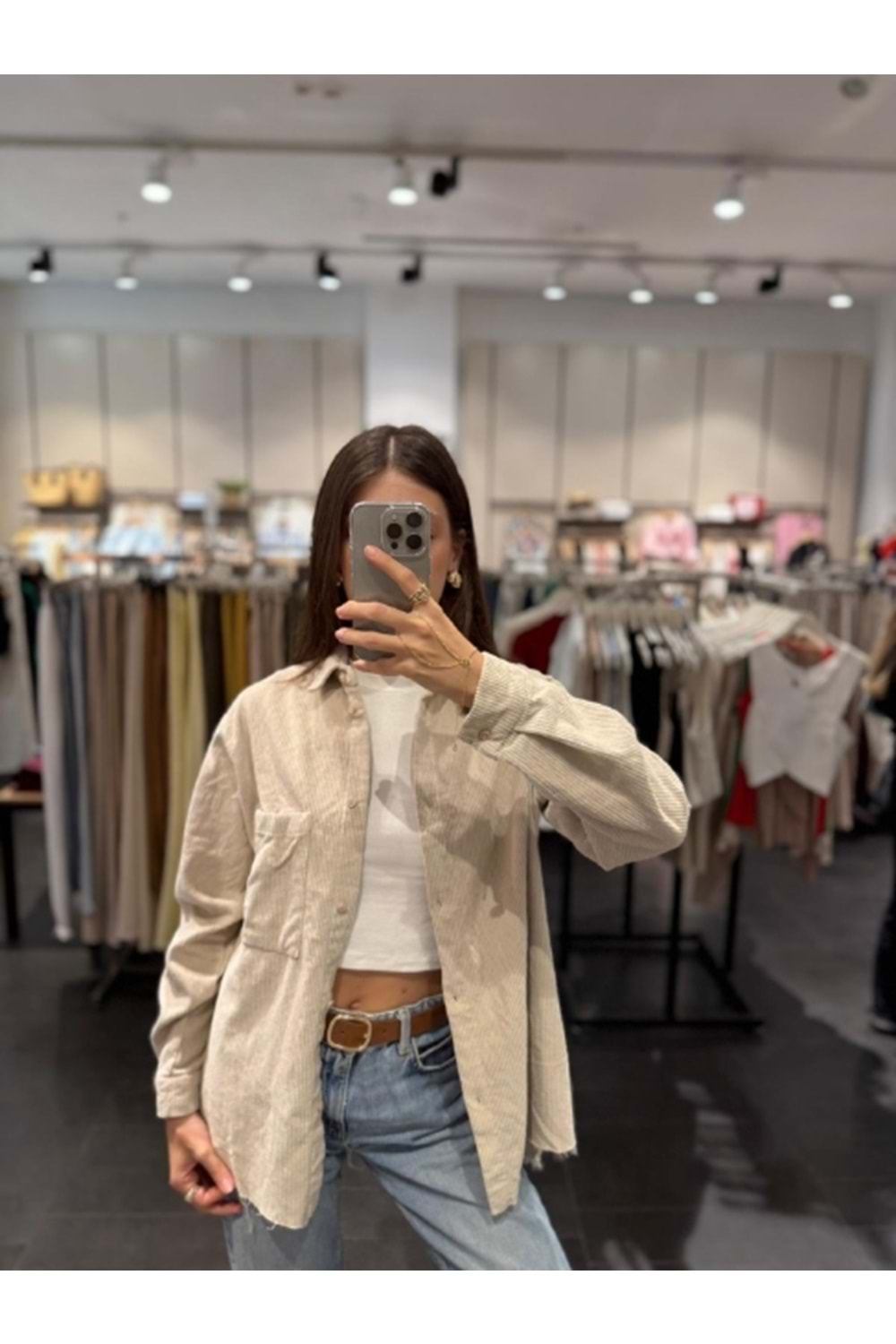 GÖMLEK 4699 - QATRE - 25KGM4699 - BEJ